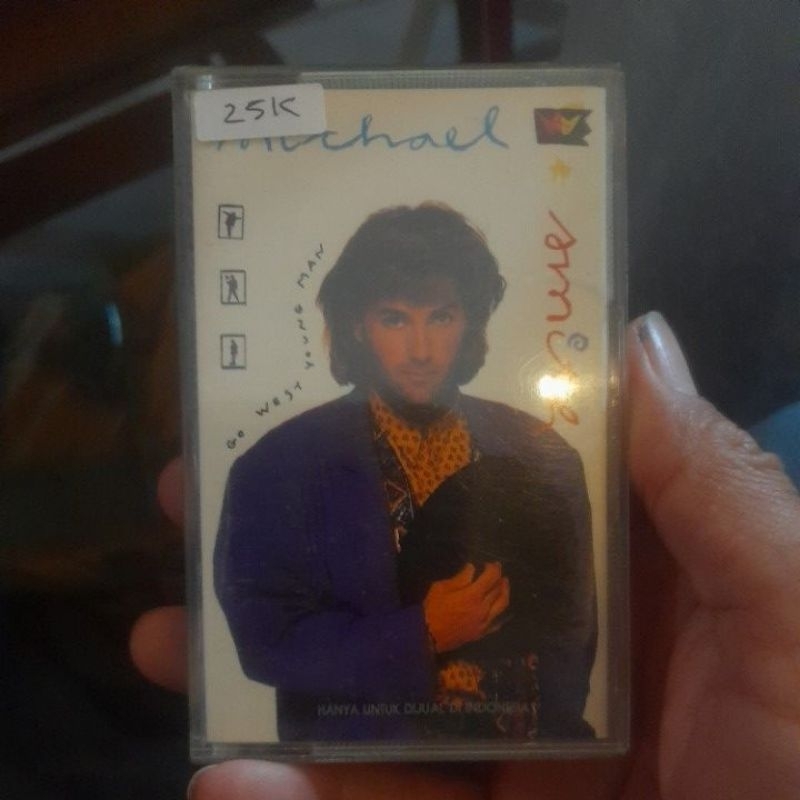 kaset pita michael w. smith go west young man (P034)