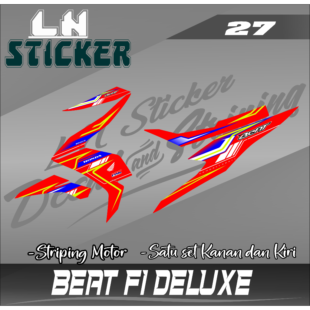 striping beat deluxe 110 / striping beat deluxe / striping beat street LN 27