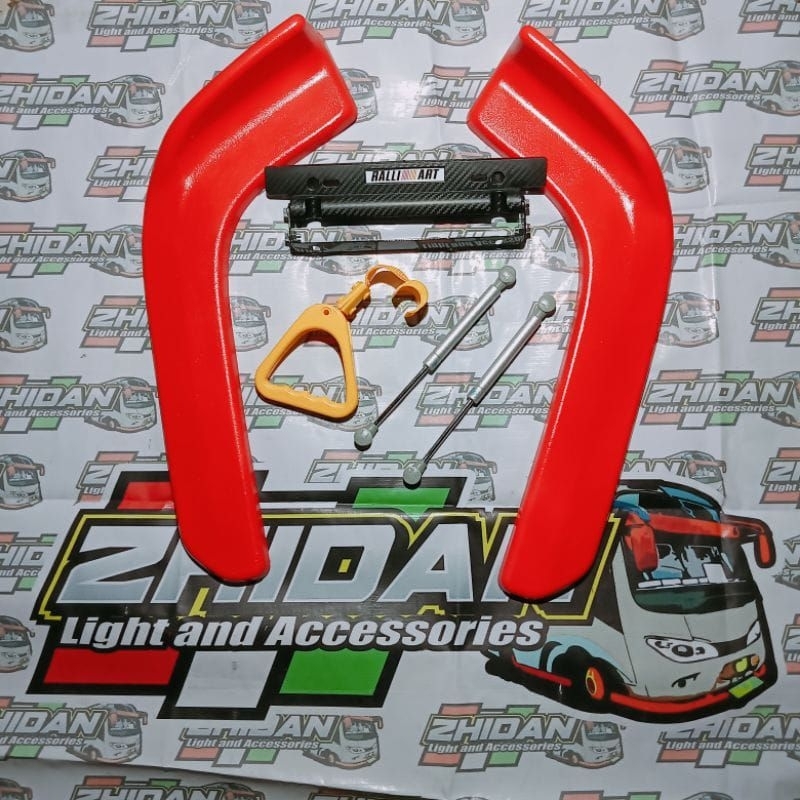 WINGLET VARIASI BUMPER MOBIL UNIVERSAL UNTUK SEMUA JENIS MOBIL (COD)