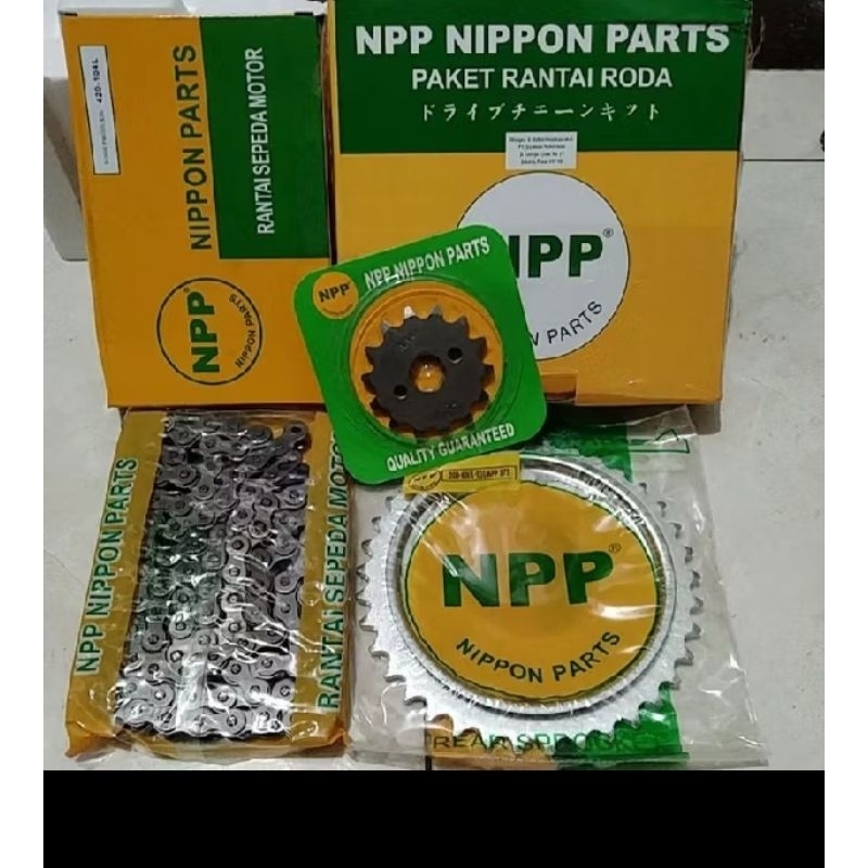 chain kit ,gear set Revo fi revo absolute Blade original npp