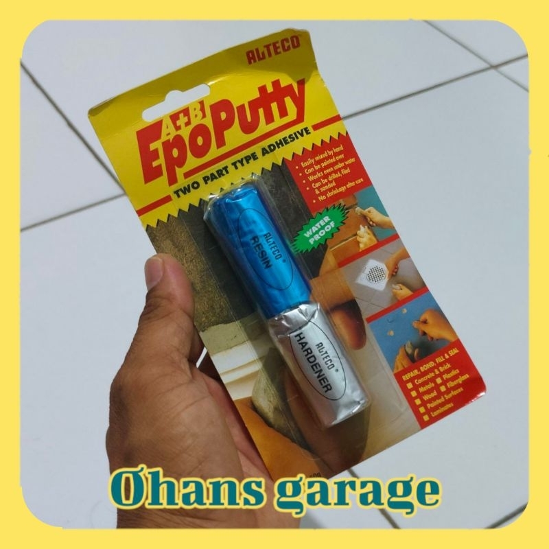 LEM PORTING LEM KUAT EPO PUTTY 50G LEM KAPAL COCOK BUAT NAMBAL MESIN PECAH