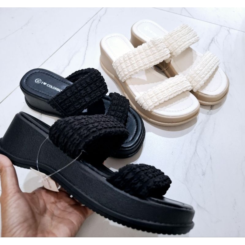 COLORBOX SANDAL WEDGES  ORIGINAL  IDR 259900