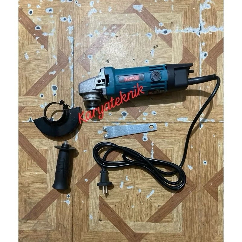 INATEC PRO GRINDER MACHINE 4" NA90VP | MESIN GRENDA TANGAN | MESIN GERINDA 500 WATT | GRINDER MACHIN