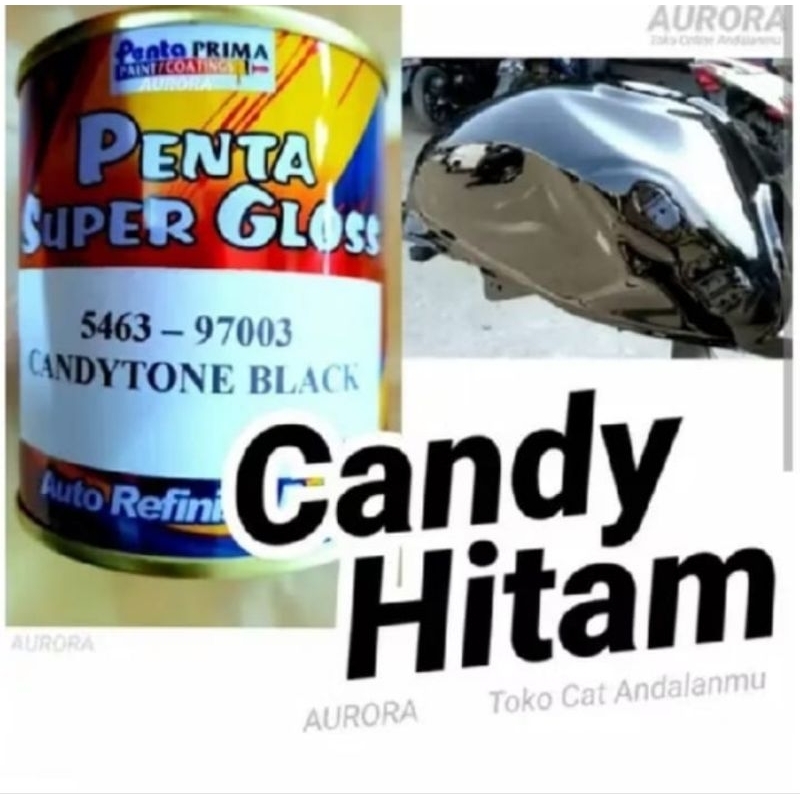 Cat Candy Black Penta Super Gloss 5463-97003 Candy Hitam