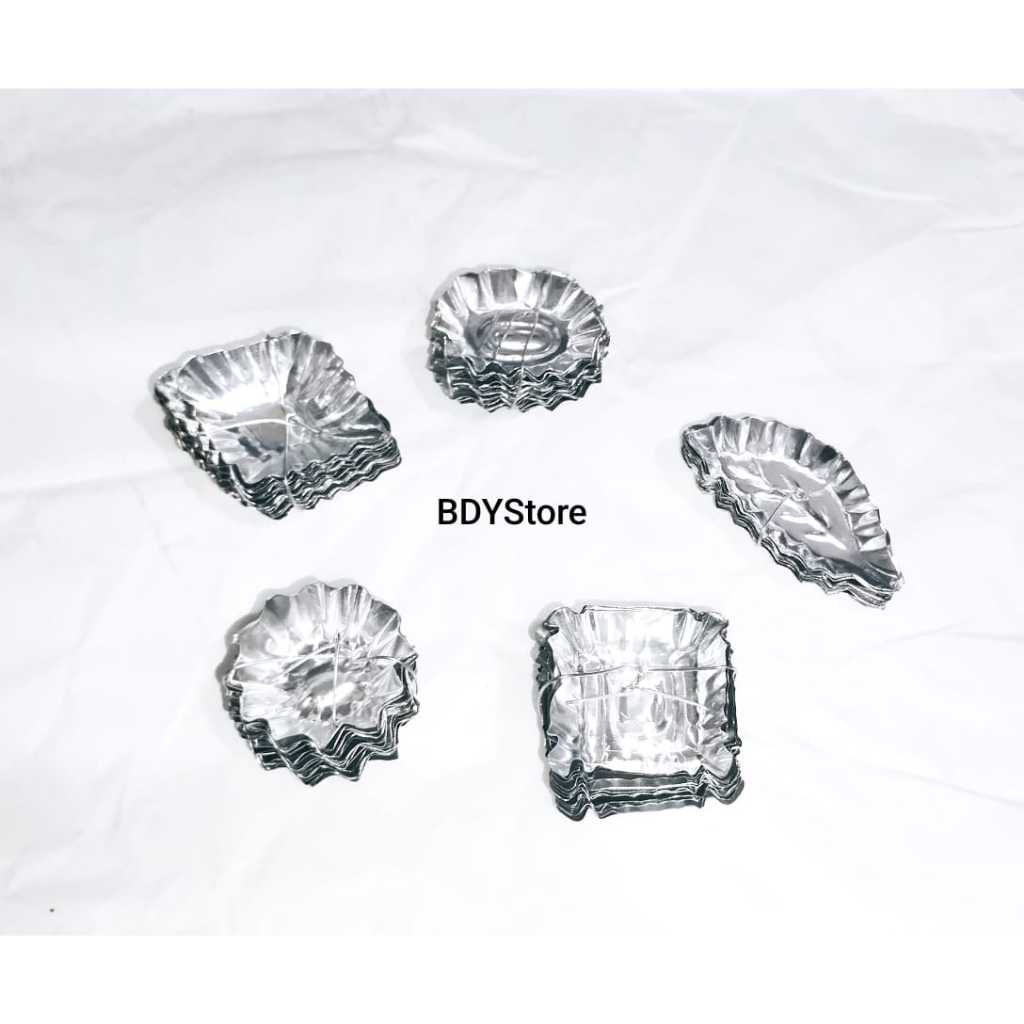 Cetakan Kue Nastar, Pie Mini, Kue Kering, Coklat ( Isi 20 pcs )