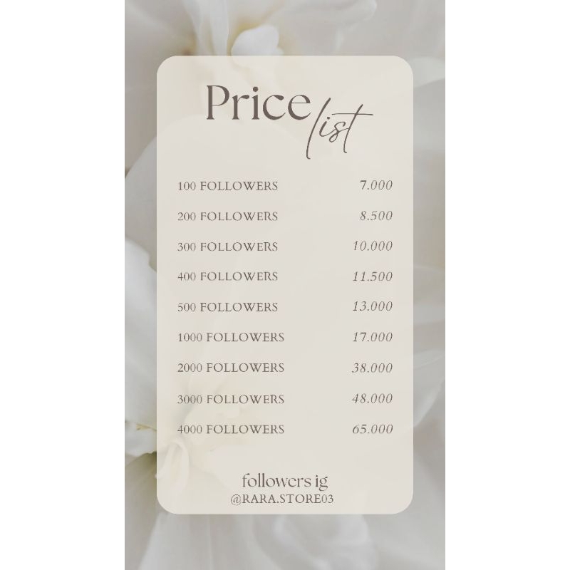 Jasa tambah followers instagram murah - aman & terpercaya