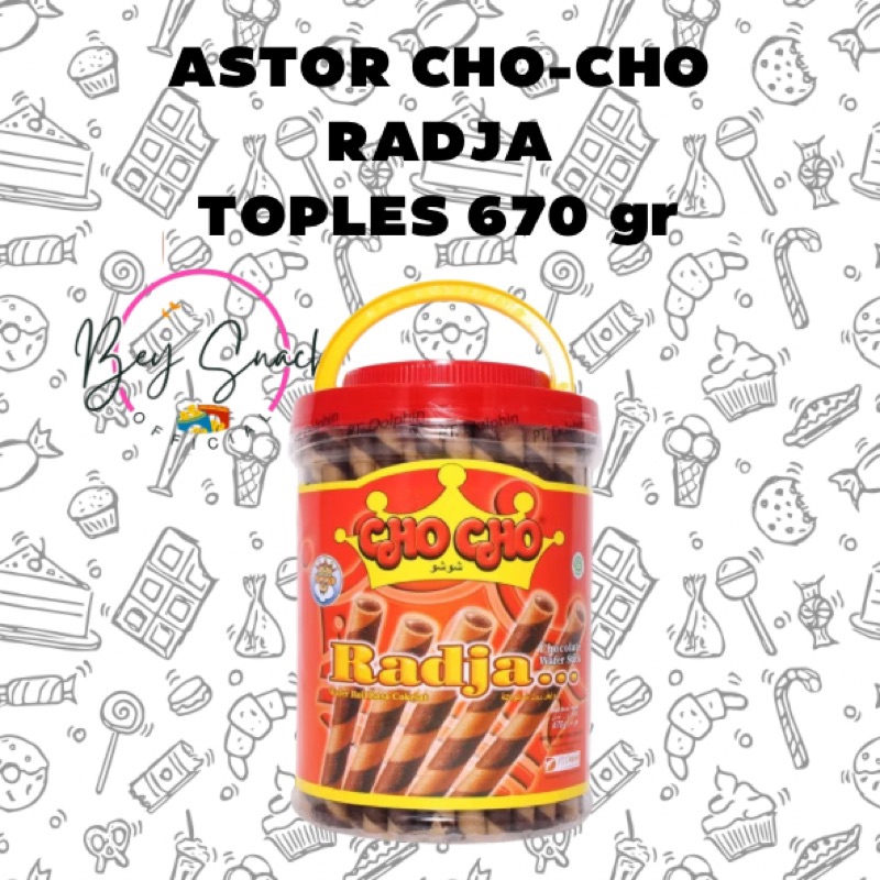 

ASTOR CHO CHO RADJA WAFER STICK COKLAT 670gr