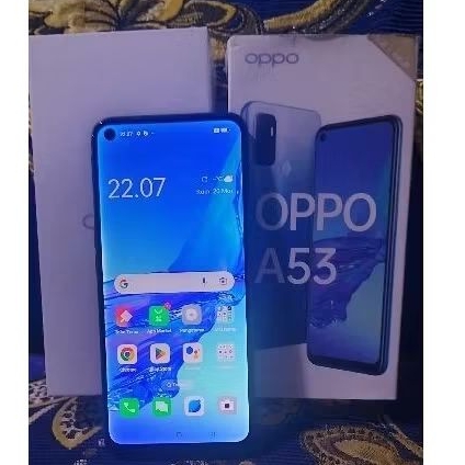 OPPO A53 RAM 4/64 FULSET ( SECOND ) MULUS ORIGINAL GARANSI RESMI INDONESIA