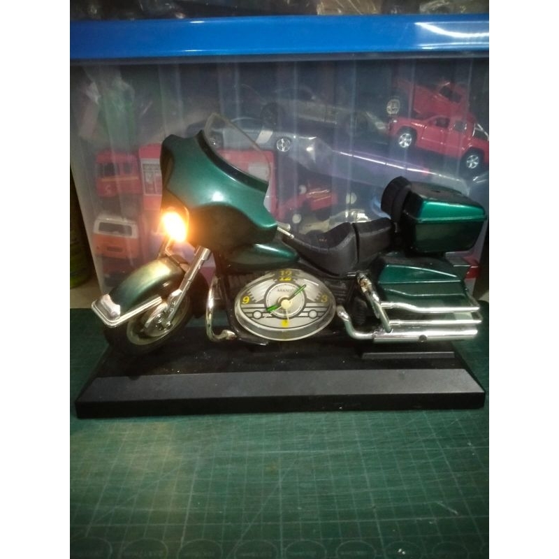 Jam Meja Model Motor Harley Davidson CLASSIC VINTAGE RETRO ,Second