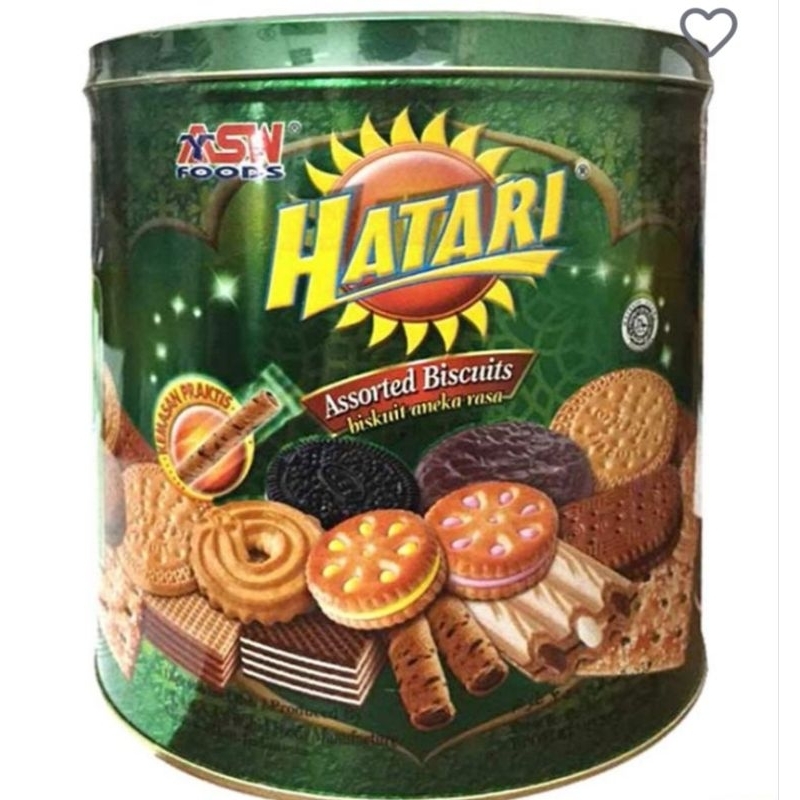 

HATARI BISKUIT ARSSORTED BULAT 300gram