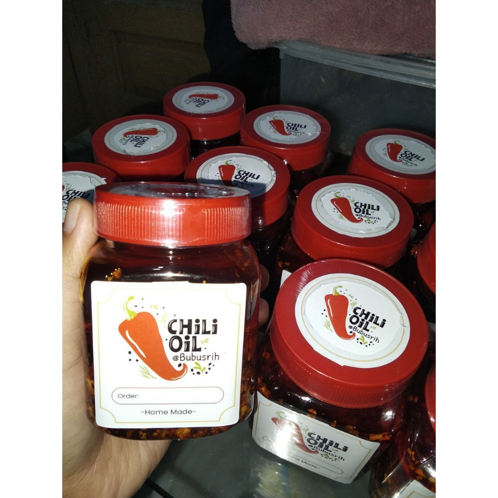 

Chilioil, sambel chilioil bubusri