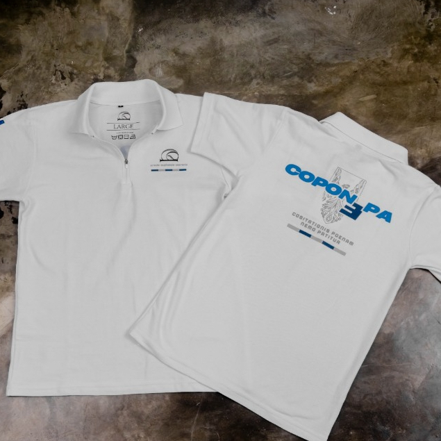 Coponepa polo shirt White CVC PIQUE