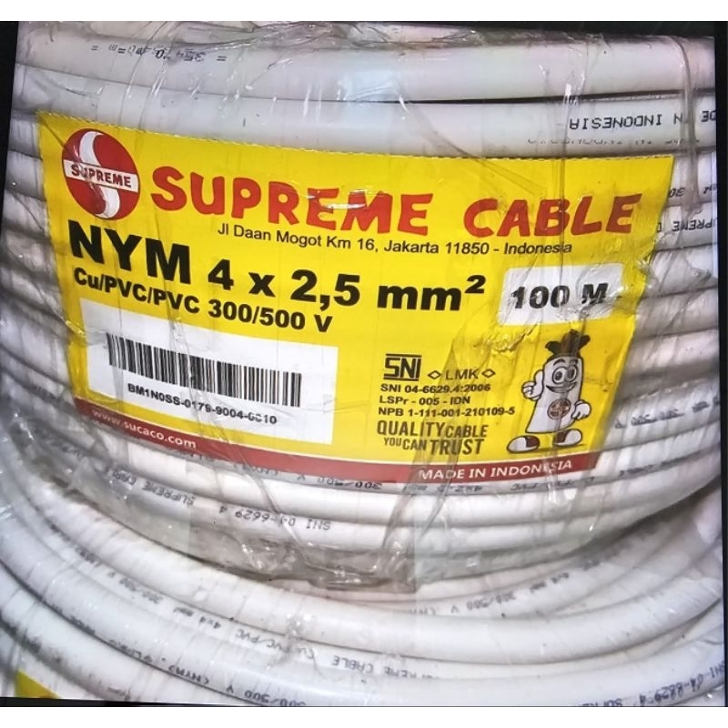 SUPREME KABEL NYM 4X2,5 100M