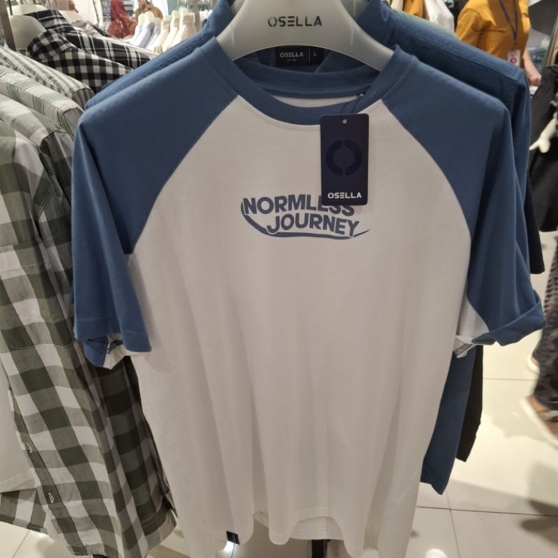 Osella Baju Atasan Kaos Tshirt Oblong Laki LakiPolos Pria Dewasa Print Original