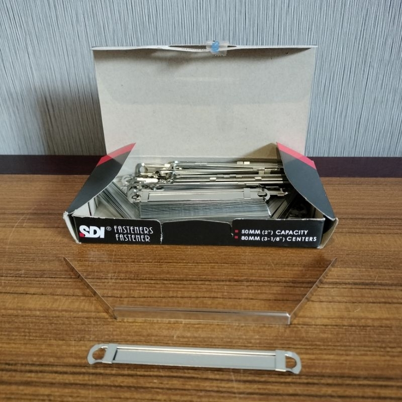 

Paper Fastener SDI Metal / Acco ( per 1 kotak)