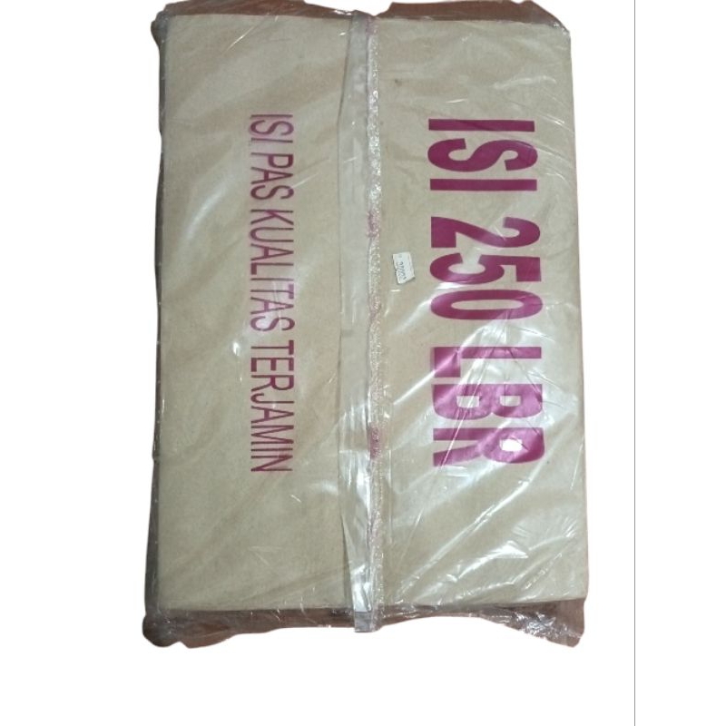 Kertas Bungkus Nasi Coklat /makanan isi 250 Lembar