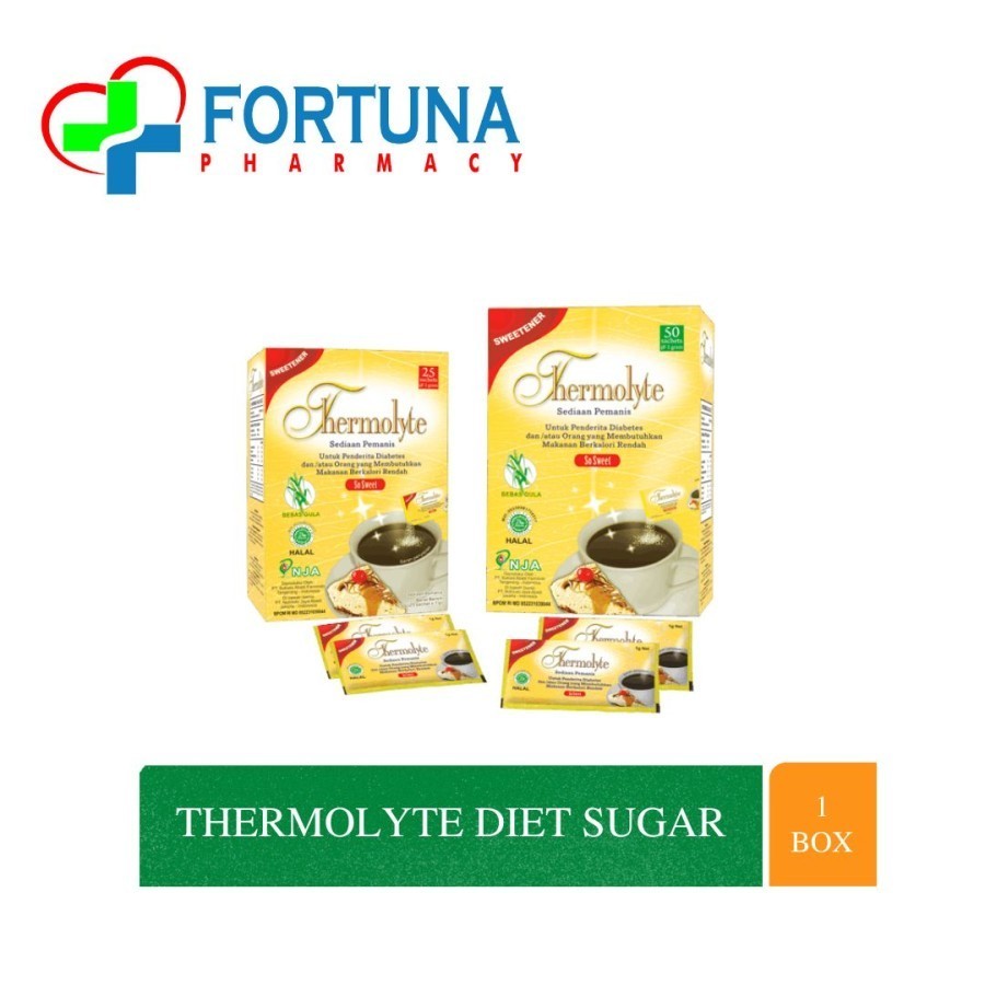 

THERMOLYTE DIET SUGAR | Sweetener | Gula Diabetes