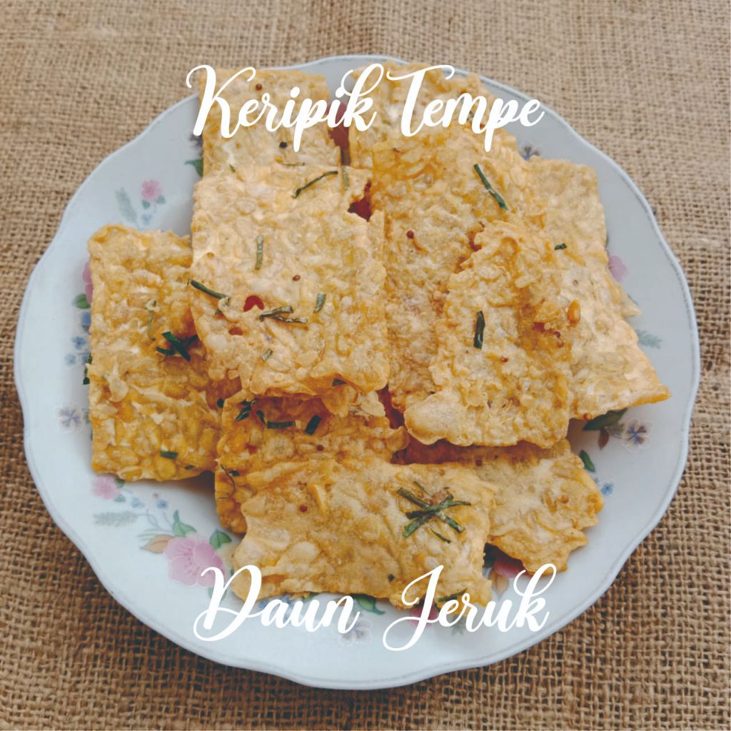 

Keripik Tempe Daun Jeruk Gorengan Original Cemilan Snack Gurih Camilan Kripik Goreng