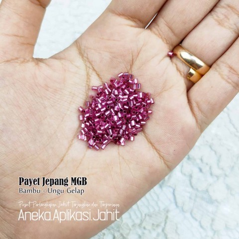 50 GRAM PAYET JEPANG MGB BAMBU / PASIR 803 UNGU GELAP