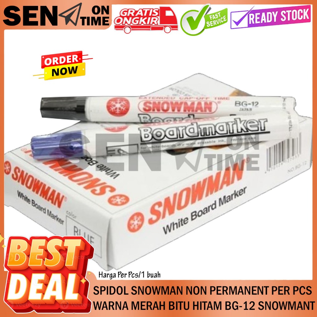 

Snowman Bg12 Non Permanent Sepidol Wb BG 12 Hitam Biru Merah Spidol Papan Tulis Bolpen Balpen Ball Point Pen Pena Bolpoin Kantor Sekolah Alat Tulis Balpen Lancip Luncip Ballpoint Balpoin Balpoint Bolpoin Bollpoint Black Itam Tinta Menulis Menulis