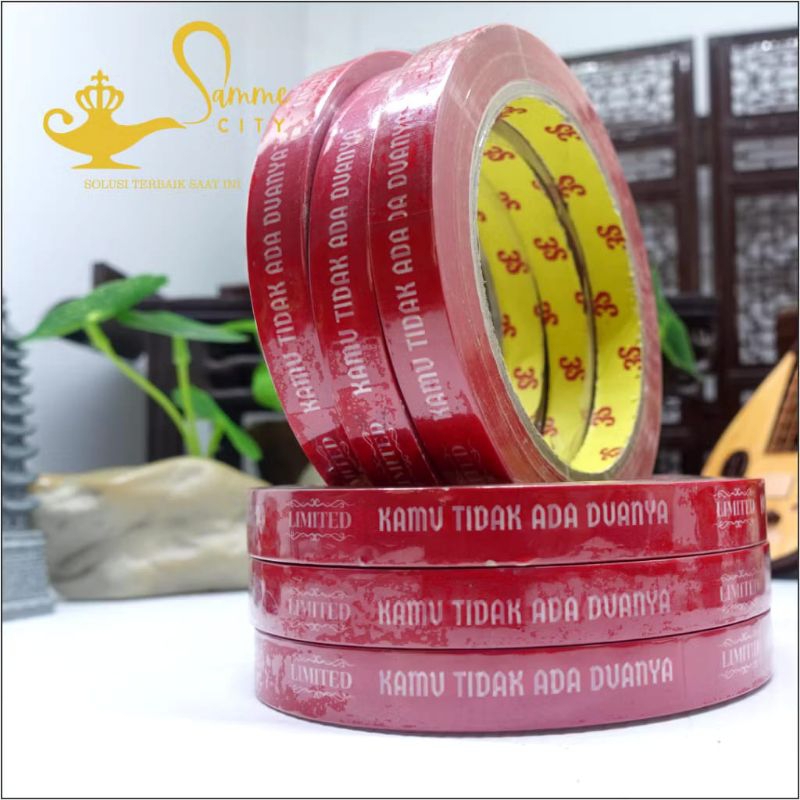 

ISOLASI PRINTING "KAMU TIDA ADA DUANYA