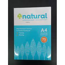 

KERTAS HVS NATURALL 75 A4