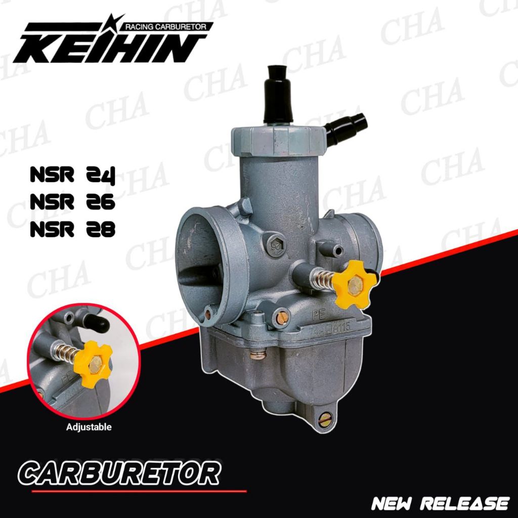 Karbu Karburator PE 24 PE 26 PE 28 Original Keihin Japan Universal Semua Motor Honda Yamaha Suzuki
