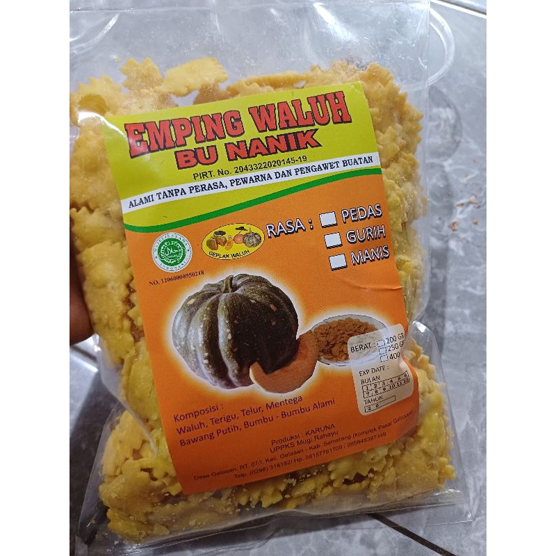 

kripik waluh