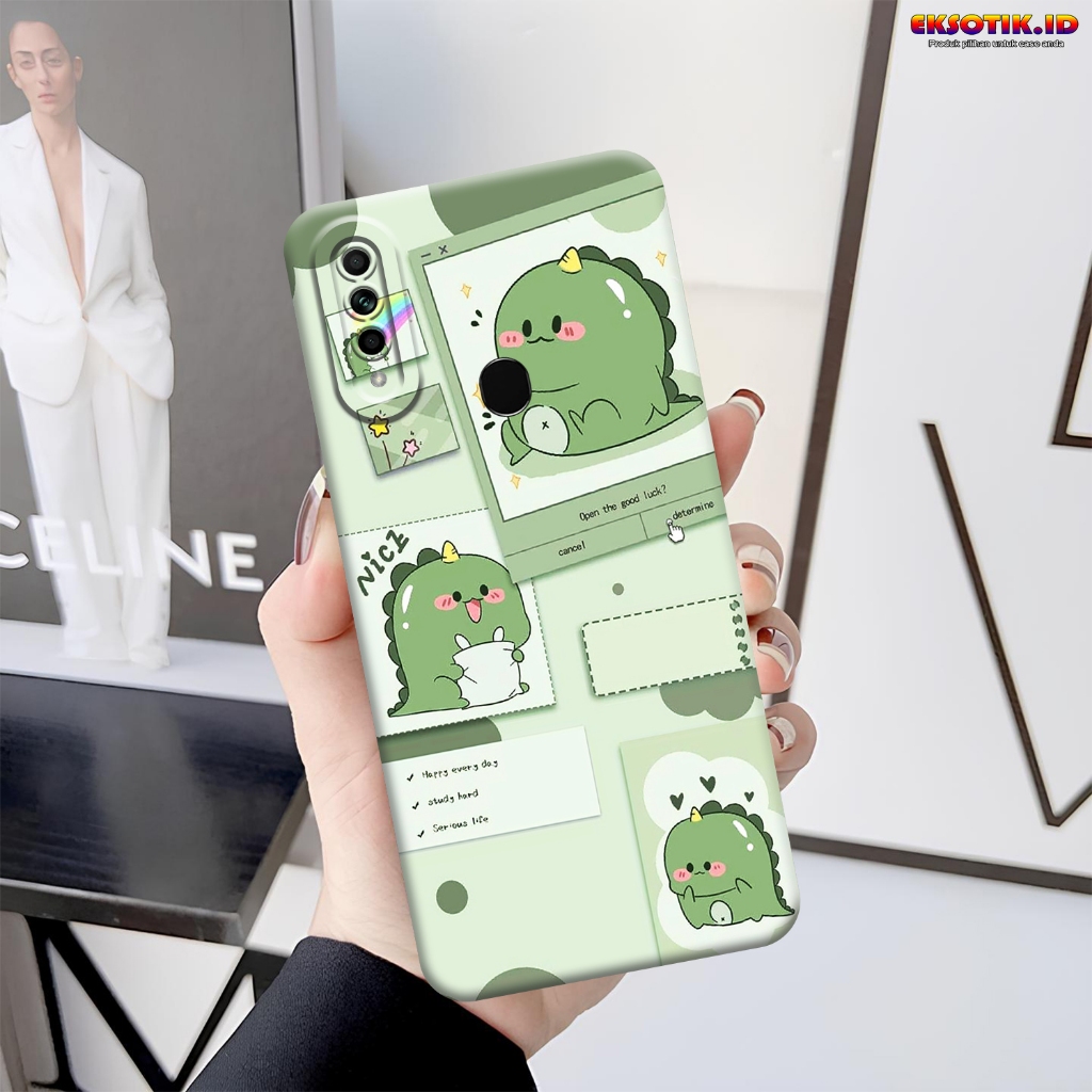 Case OPPO A31 - Eksotik.id - Casing OPPO A31 - Case CUTE DINO - Skin Handphone - Silikon OPPO A31 - 