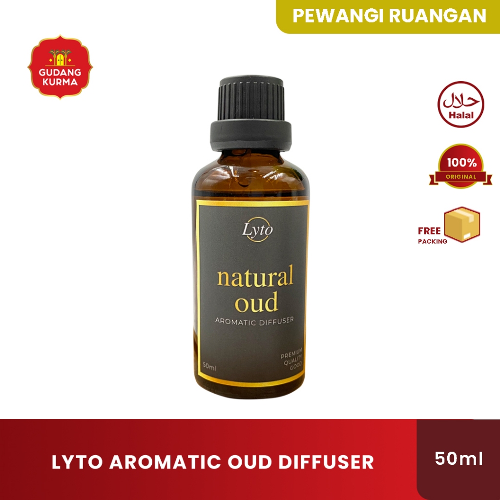 Lyto Diffuser Oil Aromatic Oud Pengharum Ruangan Aroma Oud 50ml