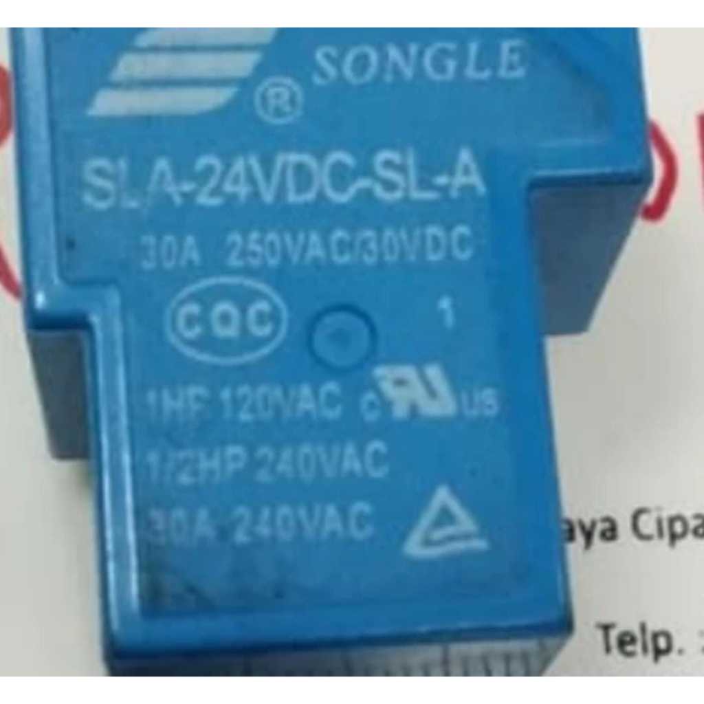 RE2228 grosir relay kodok songle 12v 12 volt 30a 12vdc dc 6 pin 6p biru asli  by PCM LTC GLODOK