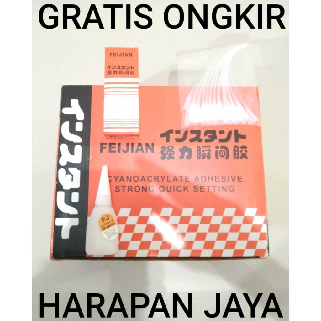 

Lem Korea FEIJIAN Per Box ( ISI 50 PCS )