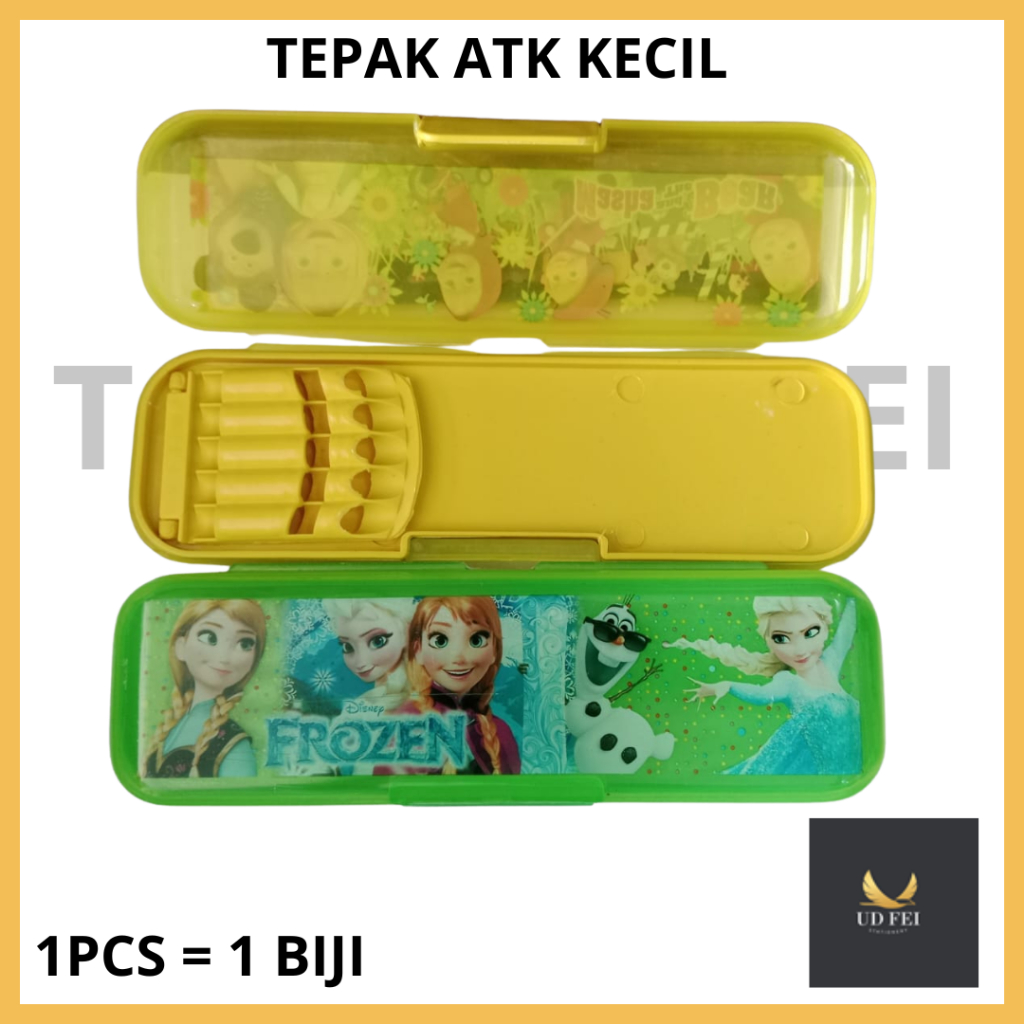 

(1 PCS= 1BIJI) TEPAK ATK KECIL/ TEPAK ATK FANCY/ TEPAK ATK KECIL FANCY/ TEPAK ATK KARAKTER