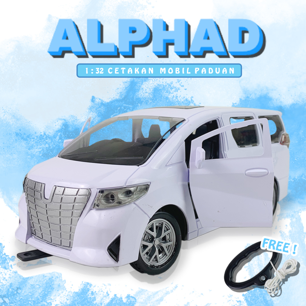 Mainan Anak Mobil Alphard Musik/ Mainan Mobil Alphard DM01