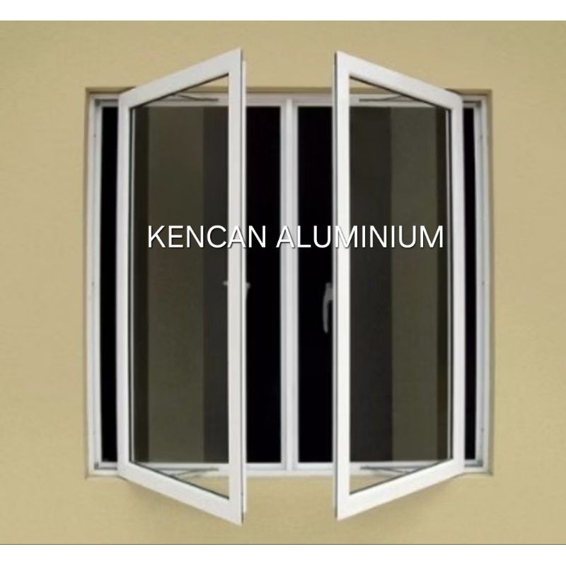 Jendela Cesmen Aluminium L120 x T150
