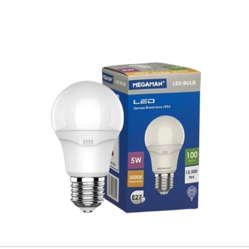 Megaman Lampu LED 5watt Putih dan Kuning