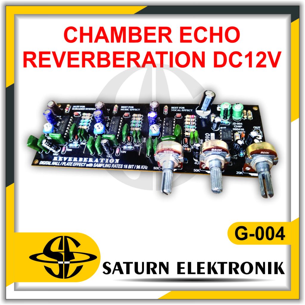 Kit Echo Chamber Reverberation DC 12V G-004