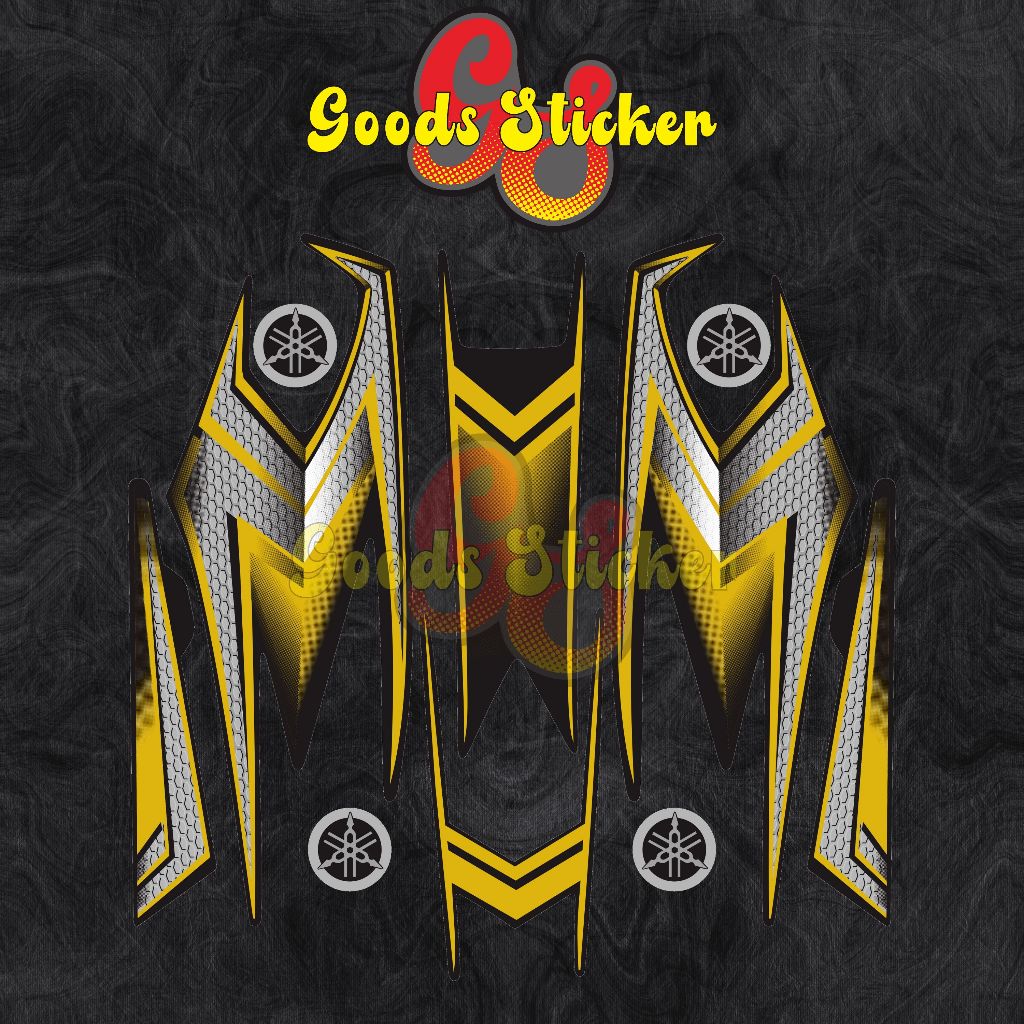 Striping Yamaha RX King - Striping Standar Variasi RX King 2002-2005 / RX King SE