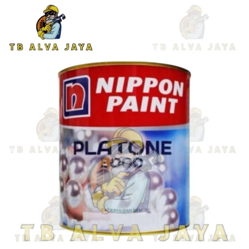 

Cat minyak kayu dan besi PLATONE 8000 NIPPON PAINT HITAM