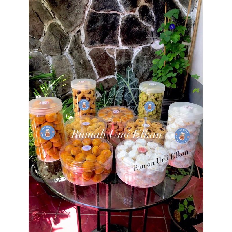 

Cookies & Hampers Kue Lebaran / Hari Raya Idul Fitri NASTAR SALJU THUMB PRINT KACANG SAGU PAKETAN MURAH