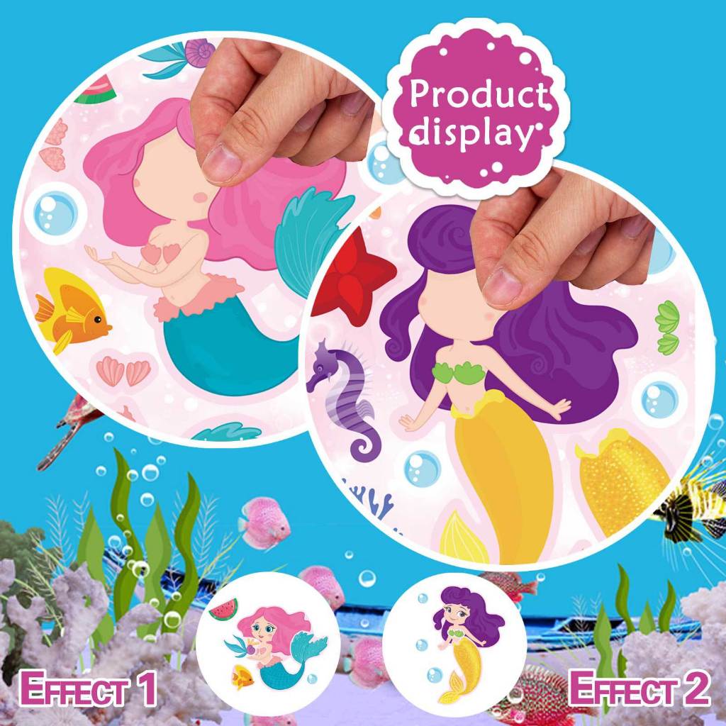 

Sticker Mermaid | Stiker Putri Duyung | Sticker Anak | Stiker Wajah