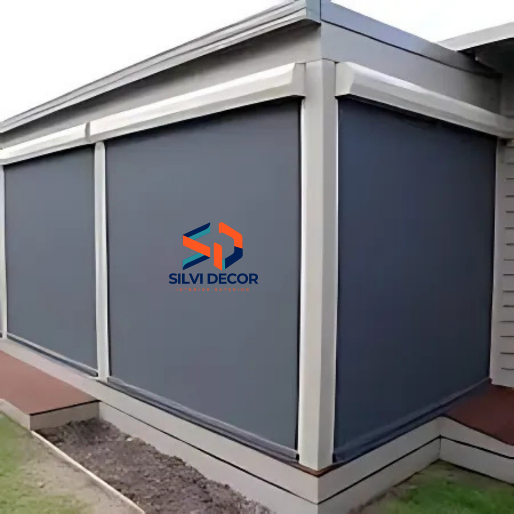 Jipproll - Tirai gulung otomatis / Roller blind outdoor model terbaru