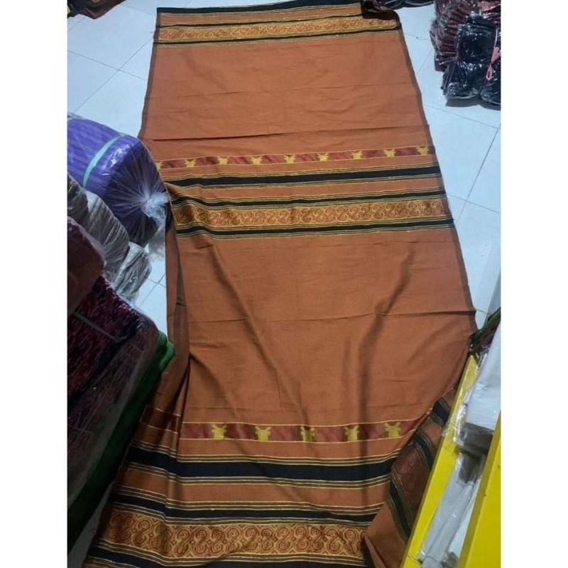 KAIN TENUN ASLI JEPARA TEBAL PREMIUM SONGKET MOTIF TORAJA