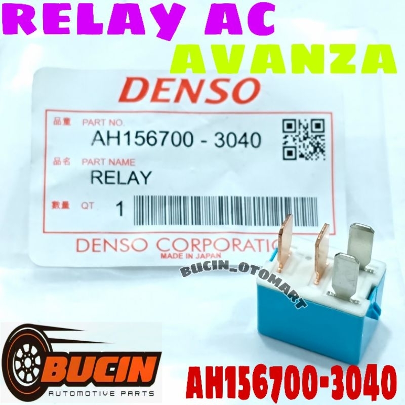 RELAY AC TOYOTA AVANZA 12V KAKI 4 (4P)