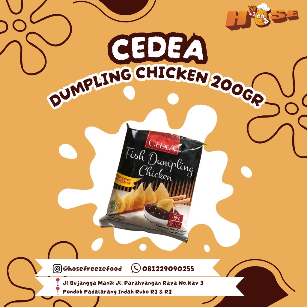 

Cedea Dumpling Chicken 200gr