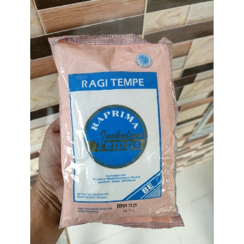 

[Ready] NEW Ragi Tempe Raprima 500gr Kualitas Super