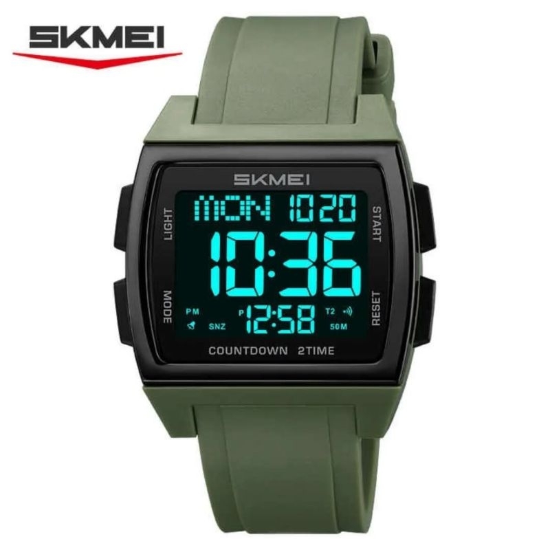 Jam pria Skmei 2453 segi digital free box karton skmei