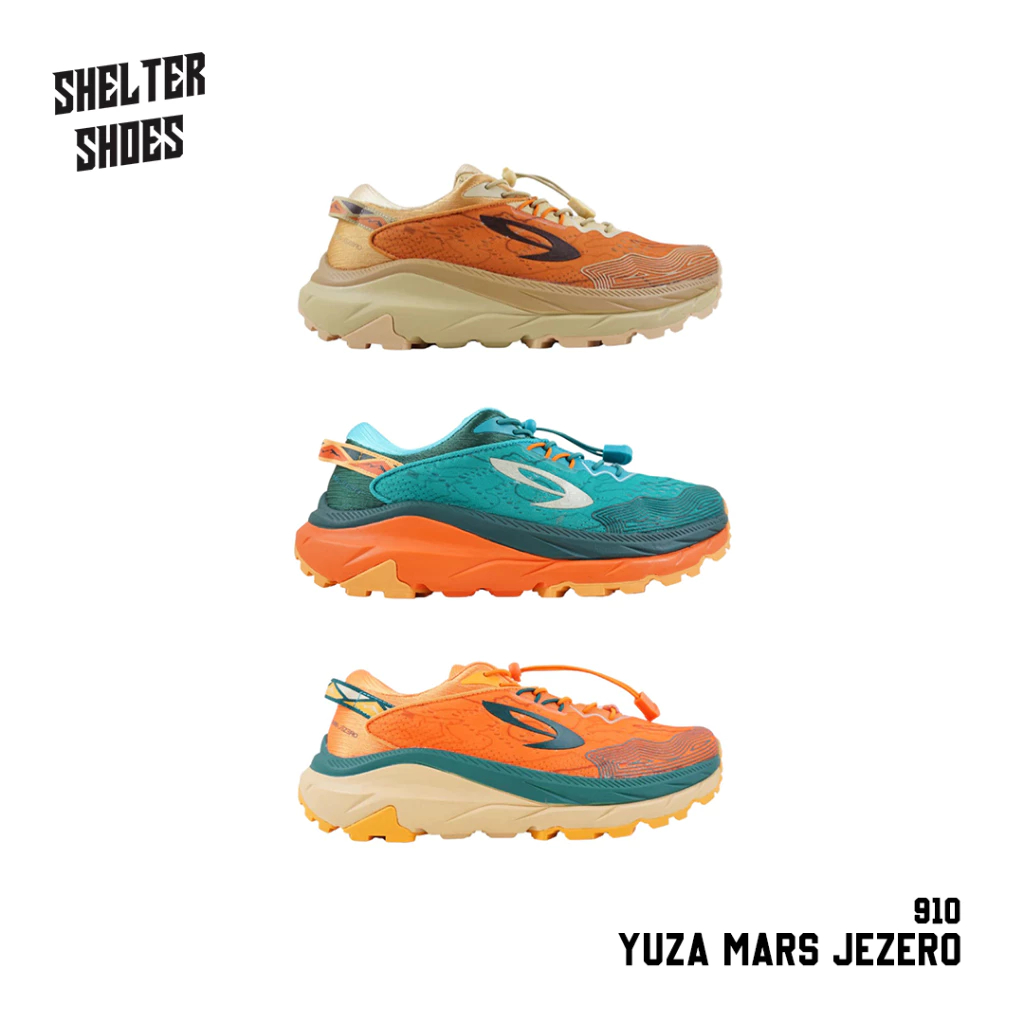 SEPATU RUNNING NINETEN 910 YUZA MARS JEZERO SEPATU LARI TRAIL RUN HIKING TRACKING | AURORUN KANZAKI 