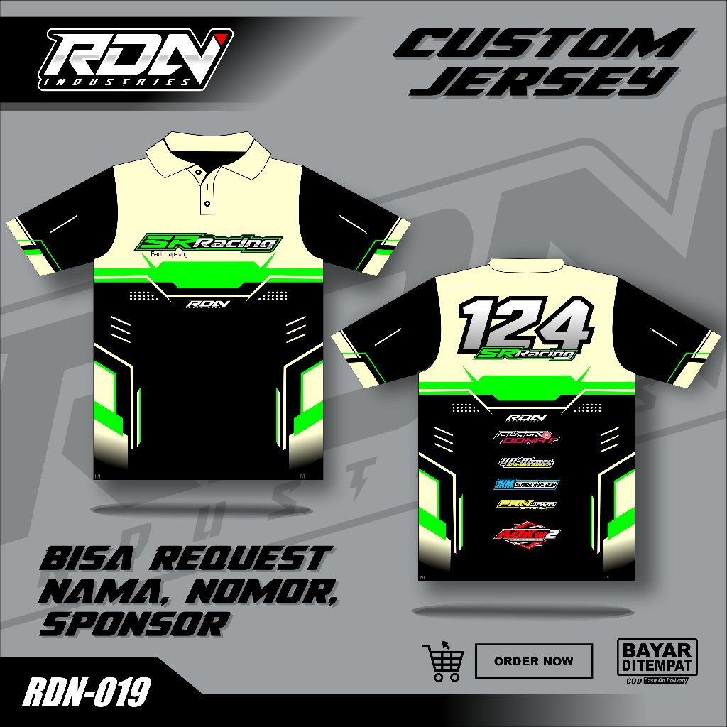 JERSEY RACING Jersey Racing Custom Full Printing Jersey Balap Racing Bisa Custom Kaos Racing Keren
