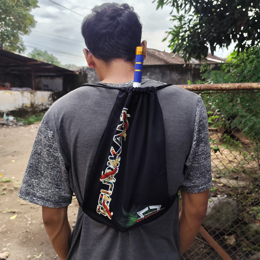 Tas Ransel Serut Tsurikami Riverside Tas Serut Tas Pancing Murah Tas Tempat Peralatan Pancing